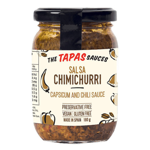 The Tapas Sauces Salsa Chimichurri - Capsicum and Chilli Sauce