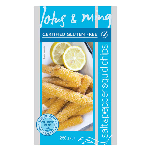 Lotus and Ming Salt and Pepper Squid Strips Gluten Free