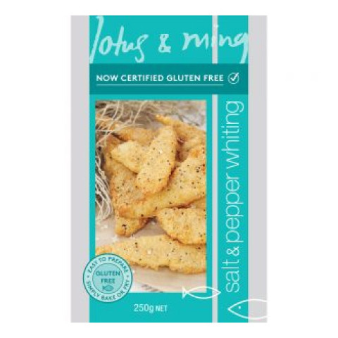 Lotus and Ming Salt and Pepper Whiting Gluten Free