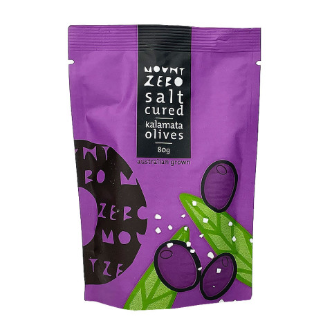 Mount Zero Salted Cured Kalamata Olives
