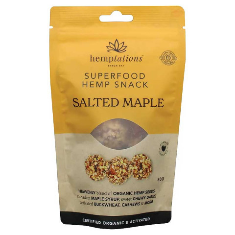 2Die4 Live Foods Salted Maple Hemptations Organic
