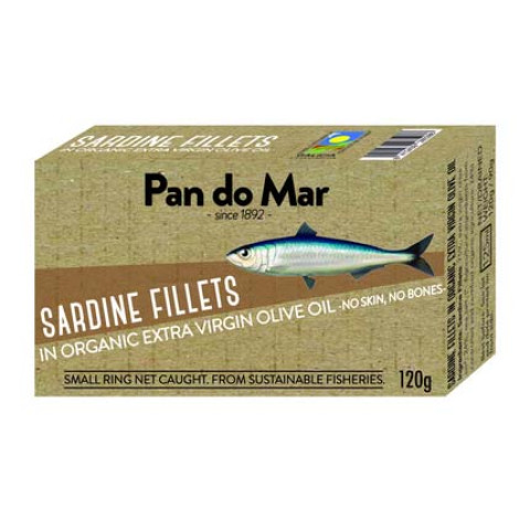 Pan do Mar Sardine Fillets in Olive Oil