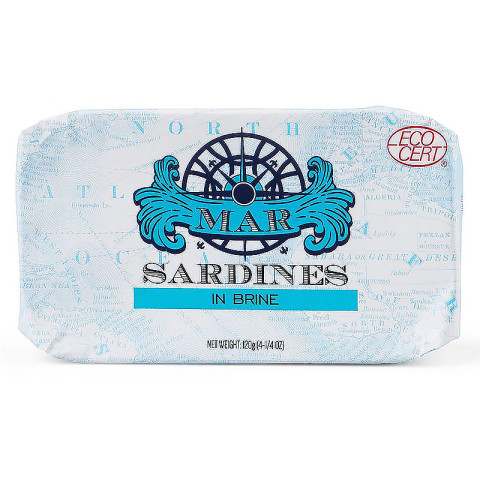 Mar Sardines in Brine Can