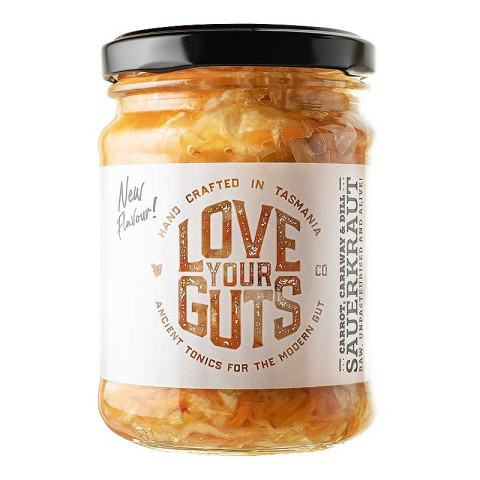 Love Your Guts Co Sauerkraut - Carrot, Caraway and Dill