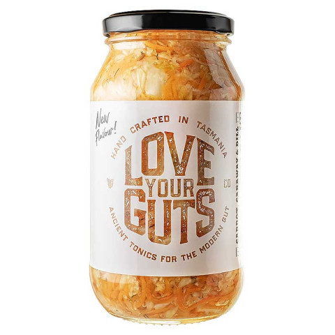 Love Your Guts Co Sauerkraut - Carrot, Caraway and Dill