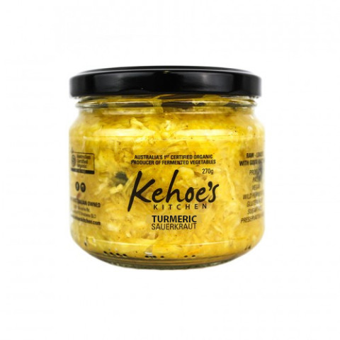 Kehoe’s Kitchen Sauerkraut Turmeric