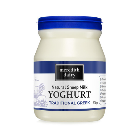 Meredith Dairy Sheep’s Milk Traditional Greek Yoghurt (blue lid)