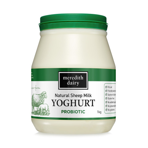 Meredith Dairy Sheep’s Milk Yoghurt Natural (green lid)