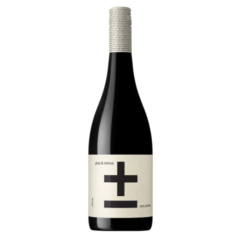 Plus and Minus Shiraz Zero Alcohol