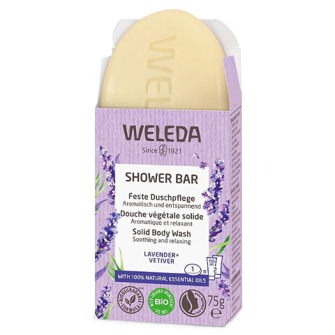 Weleda Shower Bar - Lavender and Vetiver