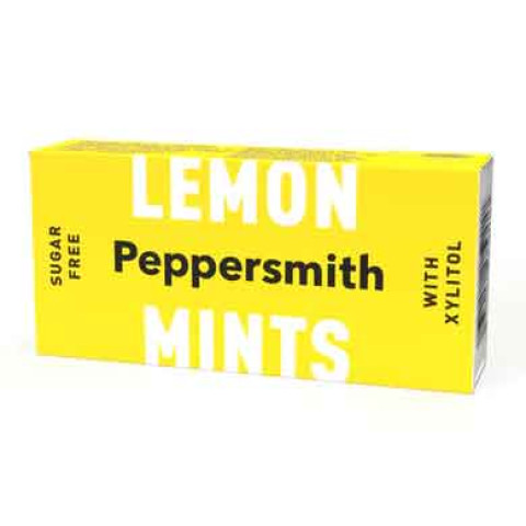 Peppersmith Sicilian Lemon Xylitol Mints