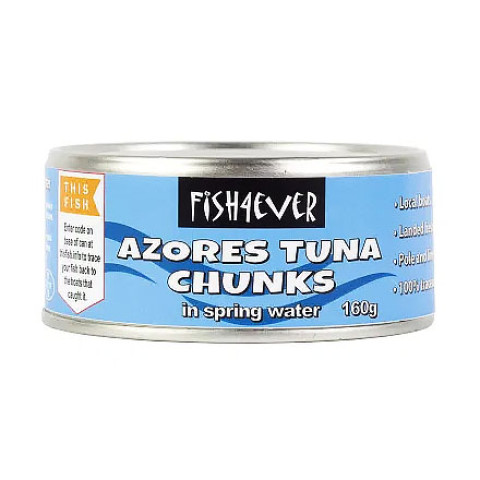 Fish 4 Ever Skipjack Tuna Chunks in Spring Water