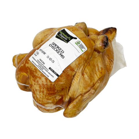 Nicholson's Organic Smoked Chicken Whole No15 av* (Frozen)