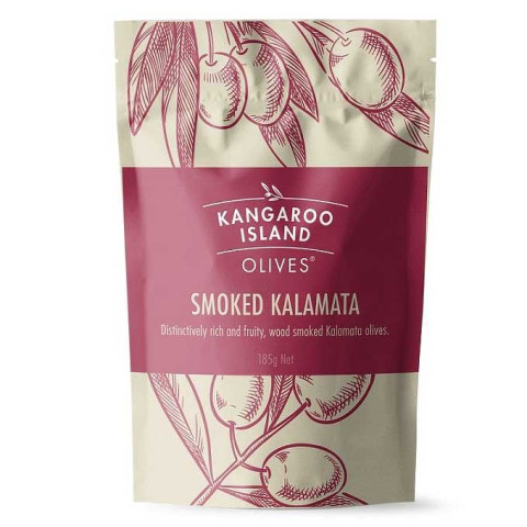 Kangaroo Island Olives Smoked Kalamata Olives