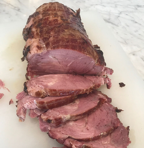 Gamze Smoked Pork Scotch Ham (Neck) Self Glazing