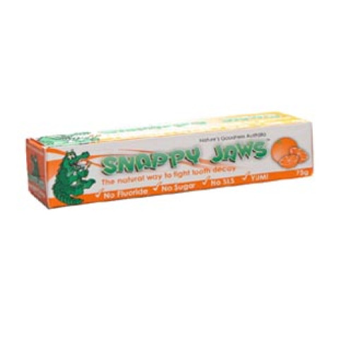 Nature’s Goodness Snappy Jaws Toothpaste Orange