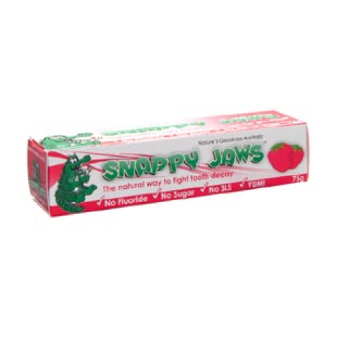 Nature’s Goodness Snappy Jaws Toothpaste Strawberry