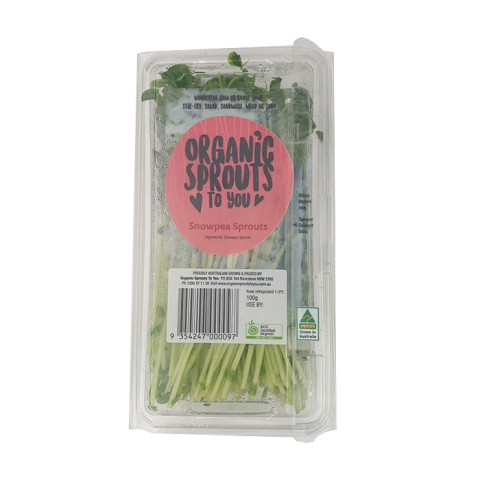 Snow Pea Sprouts - Clearance - Organic