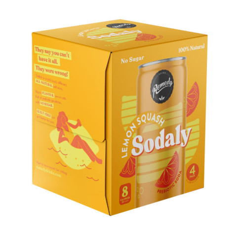 Remedy  Sodaly Lemon Squash