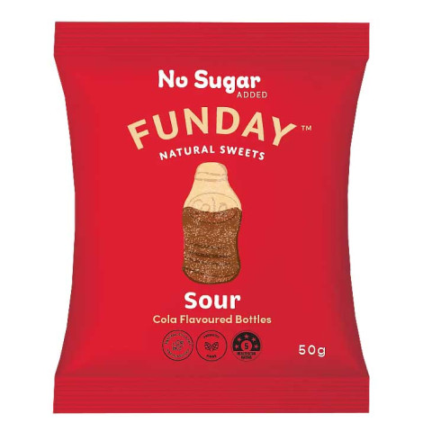 Funday Sour Cola Bottles