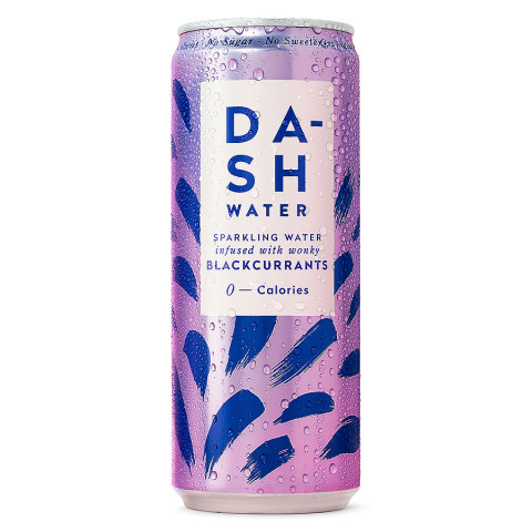 Dash Water Sparkling Water with Blackcurrent