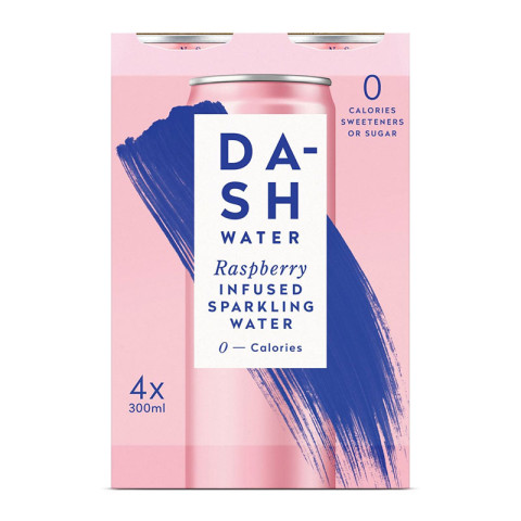 Dash Water Sparkling Water with Raspberry