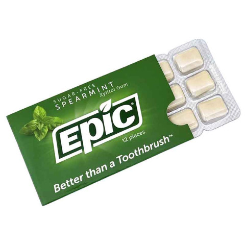 Epic Spearmint Chewing Gum Xylitol