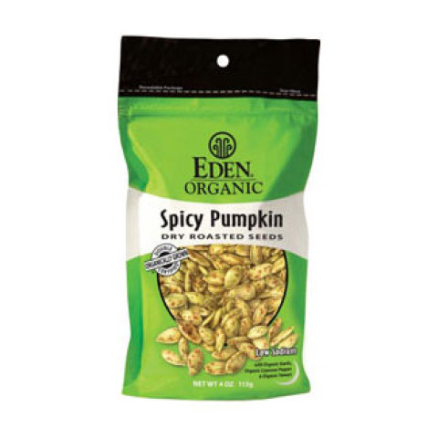 Eden Organic Spicy Pumpkin Seeds - Clearance