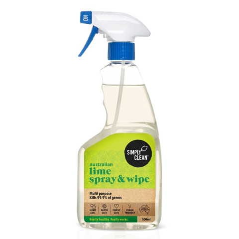 Simply Clean Spray and Wipe Lime