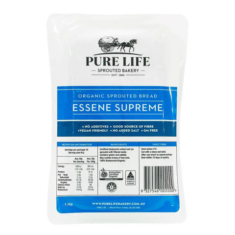 Pure Life Sprouted Essene Supreme Bread