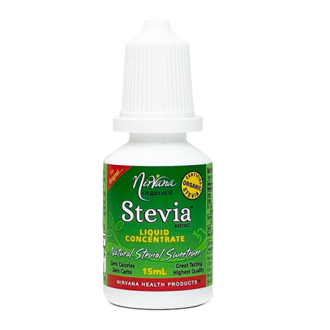 Nirvana Organics Stevia Liquid