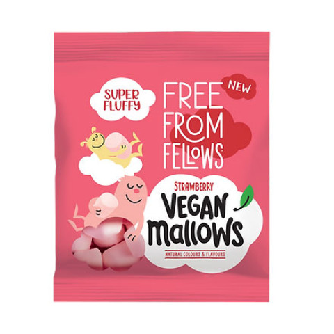 Free From Fellows Strawberry Mallows Vegan