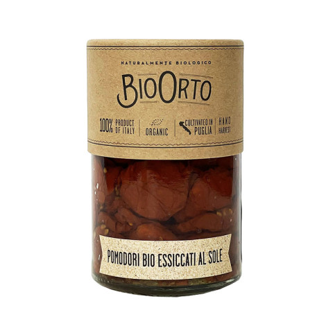 BioOrto Sundried Tomatoes in Extra Virgin Olive Oil
