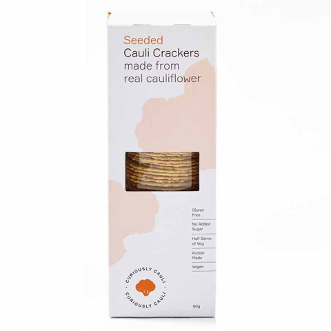 Curiously Cauli Super Seed Crispbread - Clearance