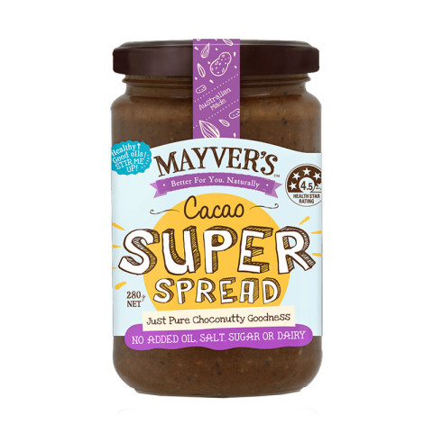 Mayvers Super Spread Dark Chocolate - Clearance