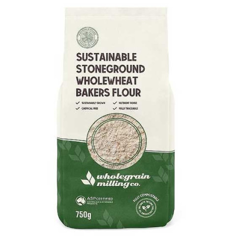 Wholegrain Milling Sustainable Stoneground Wholewheat Bakers Flour