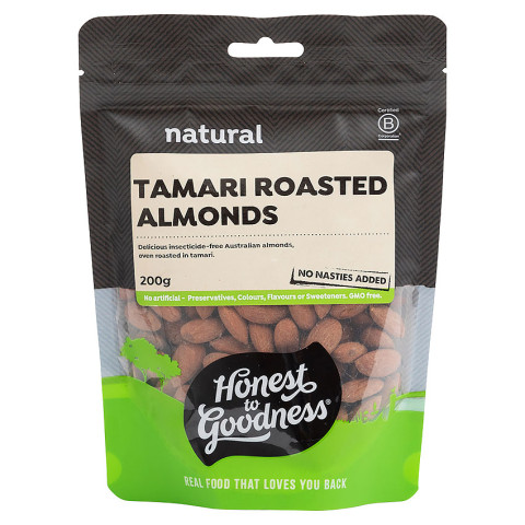 Honest To Goodness Tamari Roasted Almonds