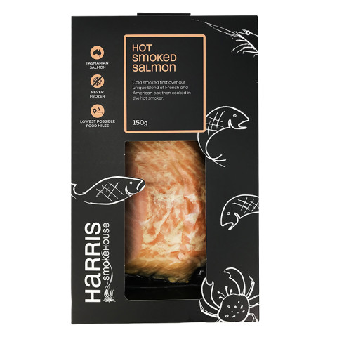 Harris Smokehouse Tasmanian Hot Smoked Salmon - Clearance