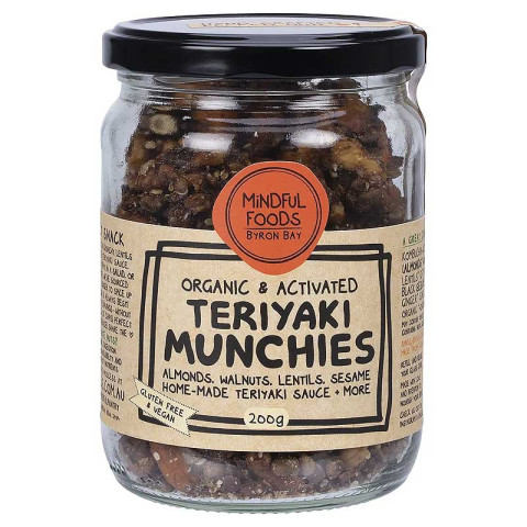 Mindful Foods Teriyaki Munchies Organic and Activated