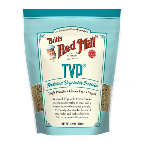 Bob’s Red Mill Textured Vegetable Protein (TVP)