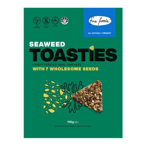 Fine Fettle Toasties Seaweed