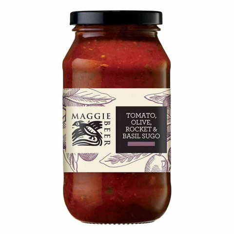 Maggie Beer Tomato with Olive, Rocket and Basil Pasta Sauce