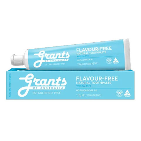 Grants Toothpaste Flavour Free Fluoride Free