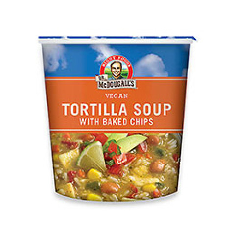 Dr. McDougall’s  Tortilla Instant Noodle Soup with Baked Chips - Clearance