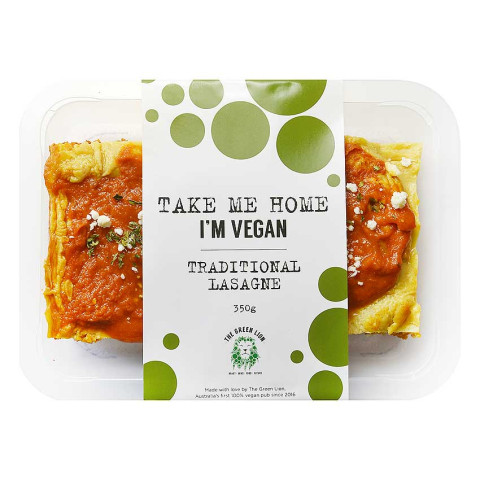 The Green Lion Traditional Lasagne Vegan