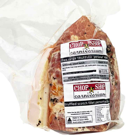 Chop Shop Truffled Scotch Fillet Ham Boneless Hickory Smoked