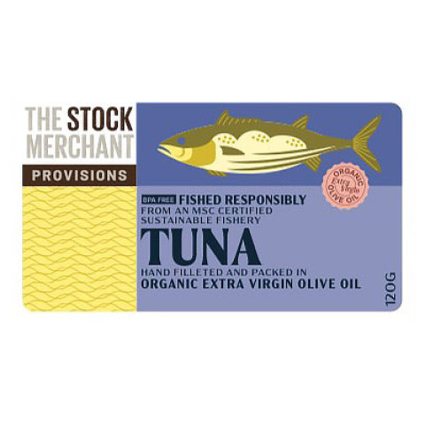 The Stock Merchant Tuna in Organic Extra Virgin Olive Oil