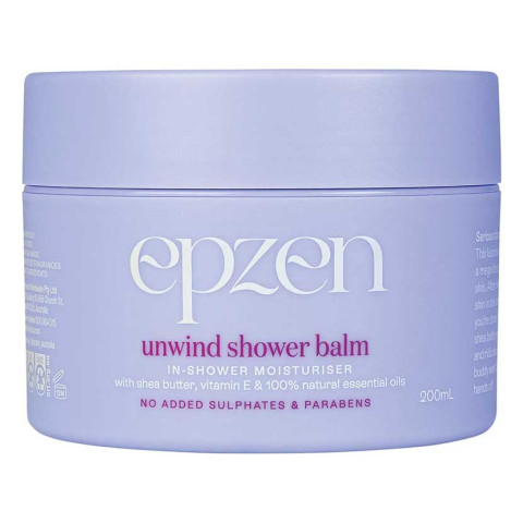 EpZen Unwind Shower Balm In-Shower Moisturiser