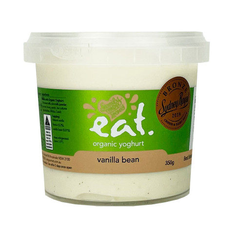 Eat Organic Vanilla Bean Yoghurt