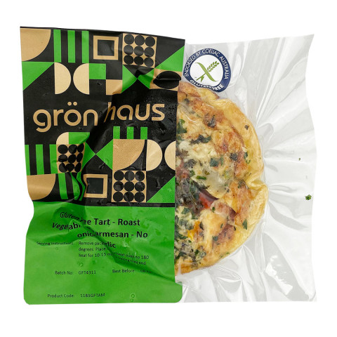 Gron Haus Tart - Roast Vegetable and Parmesan Gluten Free
